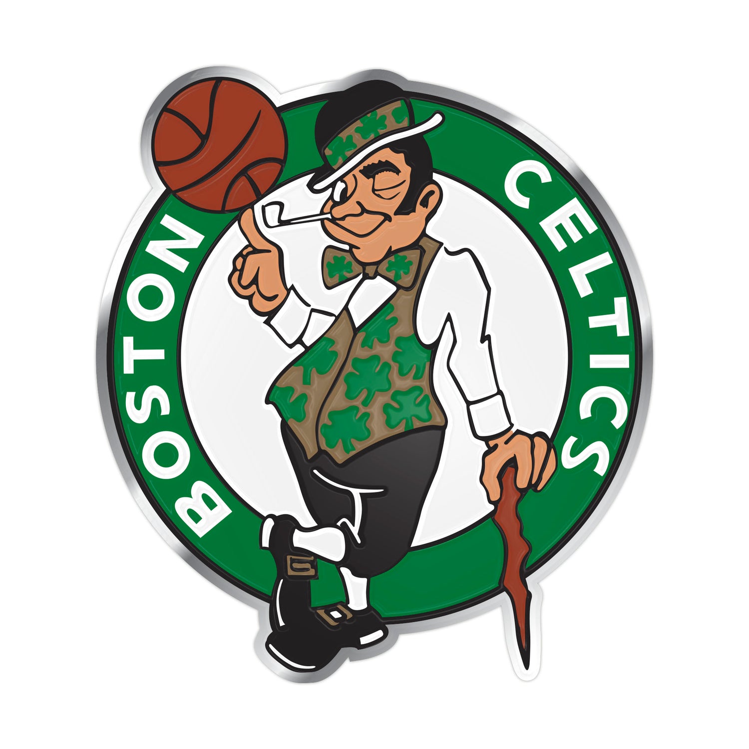 Fanmats Boston Celtics Embossed Color Emblem