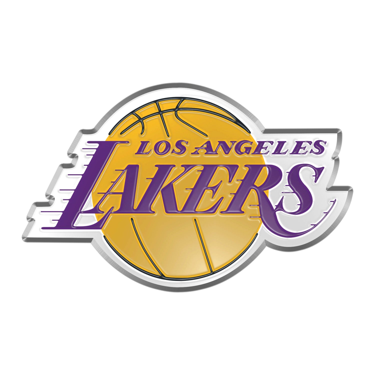 Fanmats Los Angeles Lakers Embossed Color Emblem