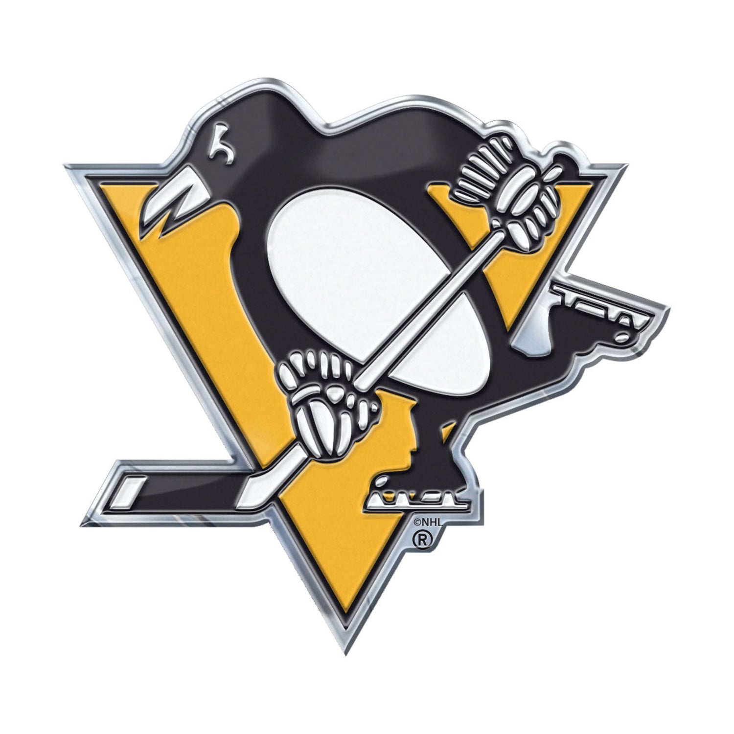 Fanmats Pittsburgh Penguins Embossed Color Emblem