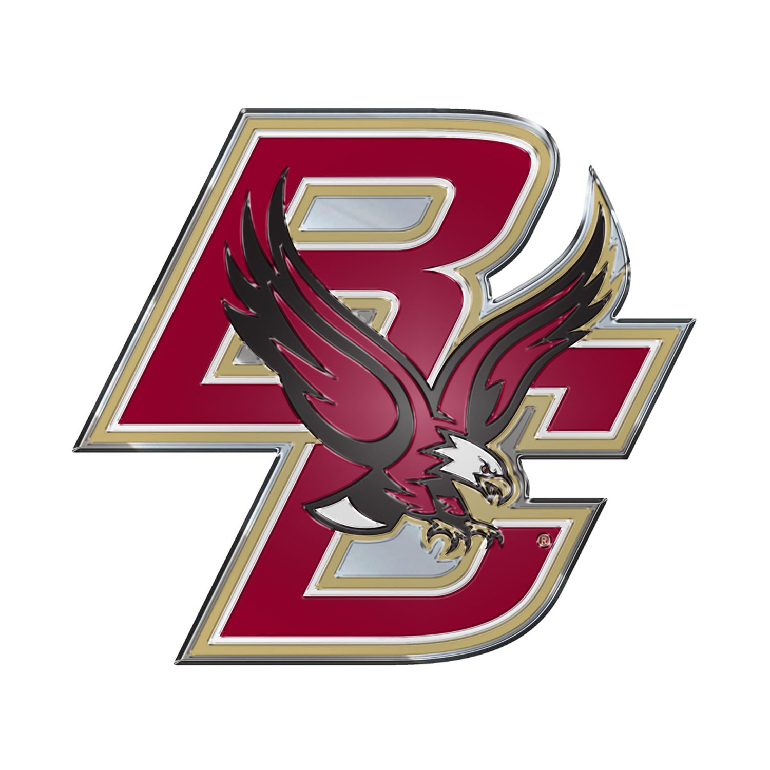 Fanmats Boston College Eagles Embossed Color Emblem