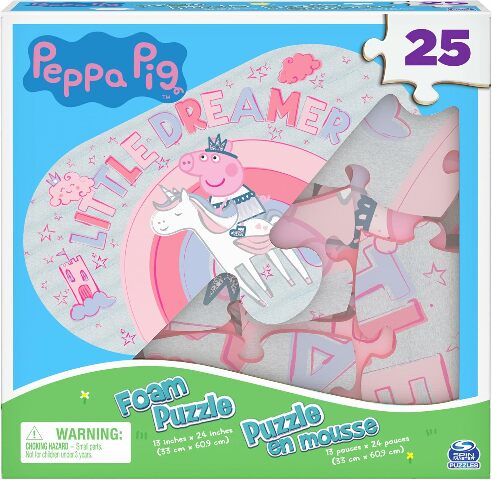 Peppa Pig Foam Puzzle Mat Toys