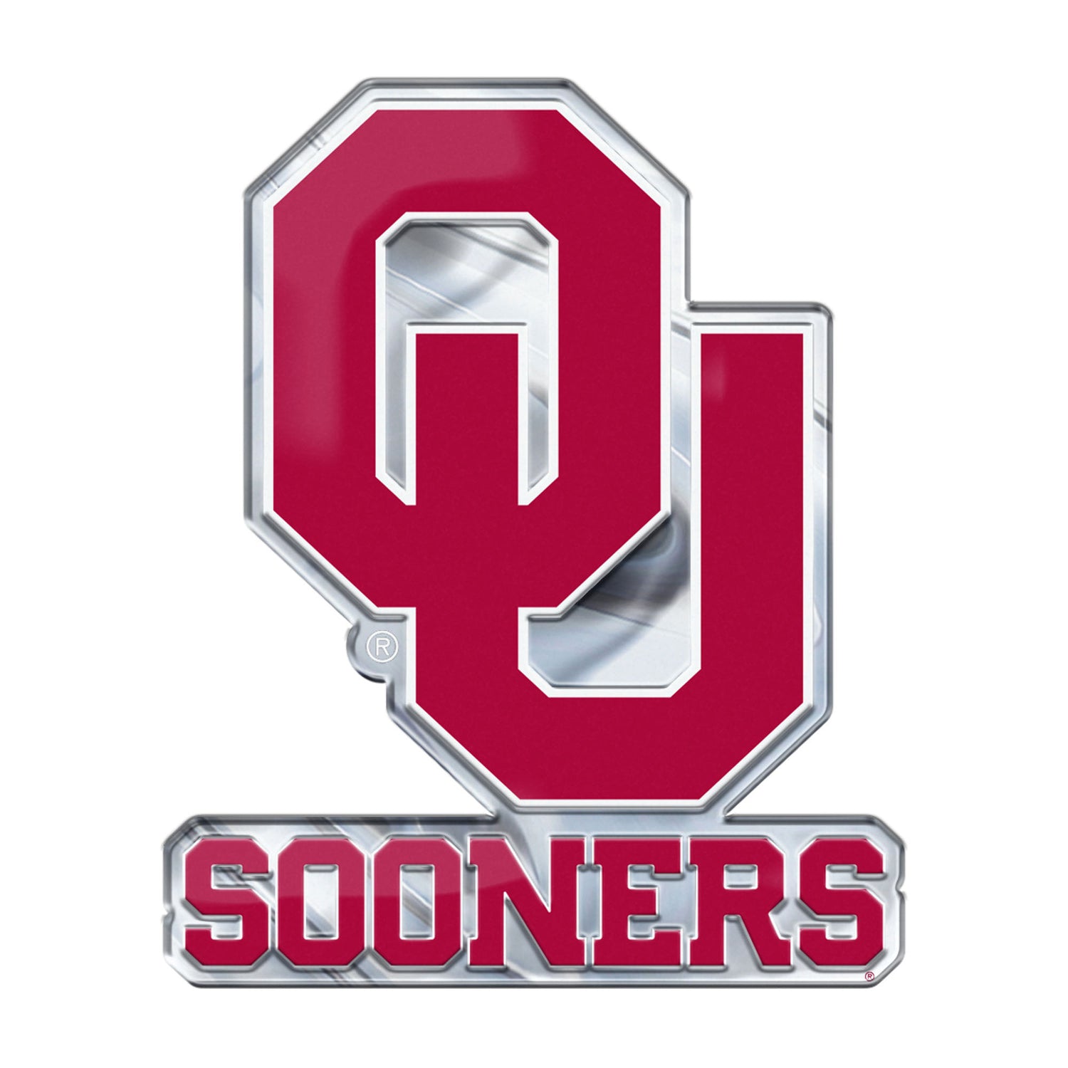 Fanmats Oklahoma Sooners Embossed Color Emblem 2 Fanmats