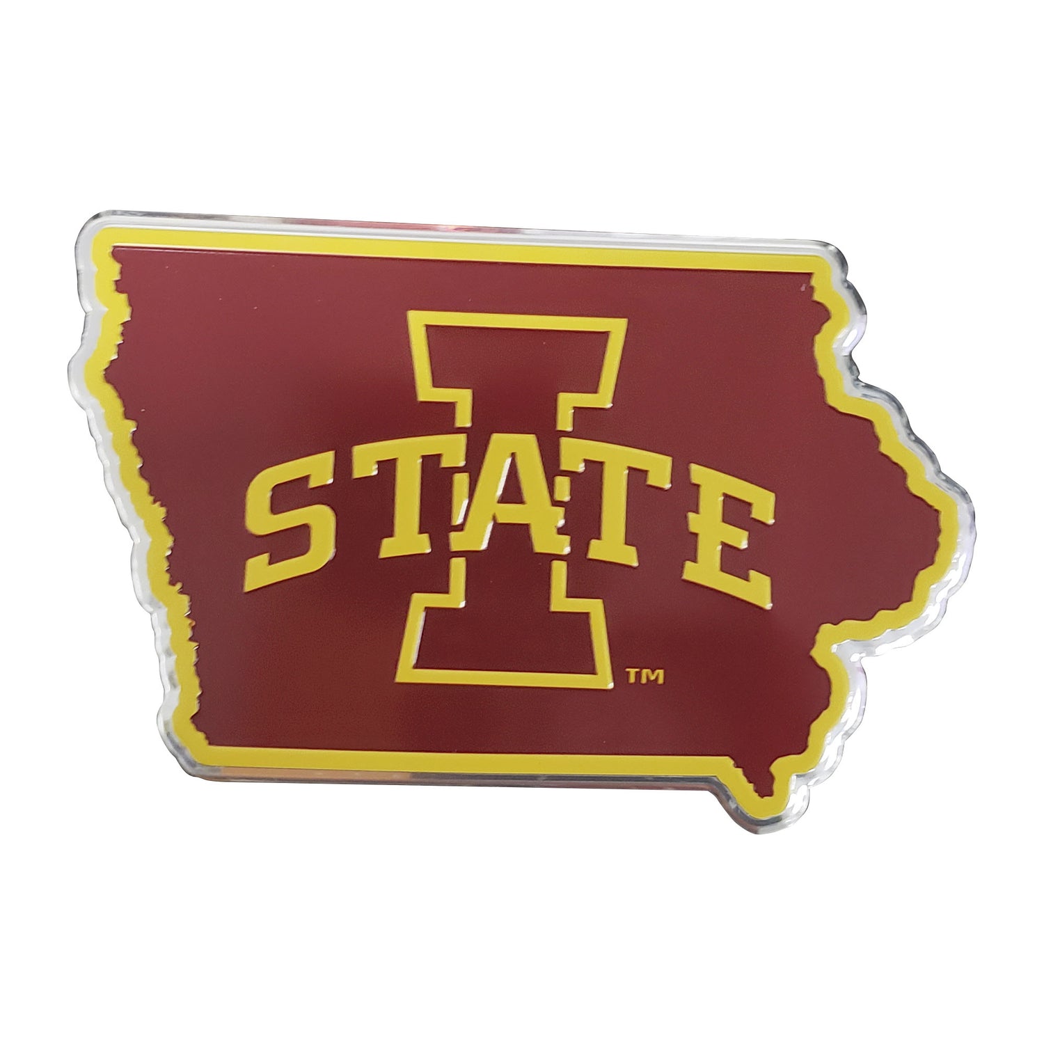 Fanmats Iowa State Cyclones Embossed State Emblem Fanmats