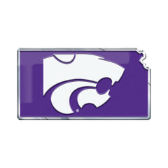 Fanmats Kansas State Wildcats Embossed State Emblem Fanmats