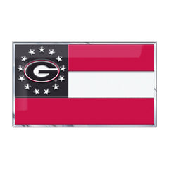 Fanmats Georgia Bulldogs Embossed State Flag Emblem Fanmats