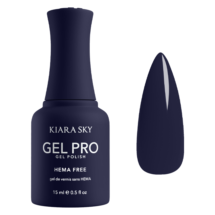 Kiara Sky Gel Pro Polish Hema Free – Midnight Lecture .5 oz.