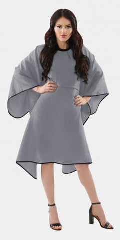 StyleTek Luxury Cape - Gray - PinkPro Beauty Supply