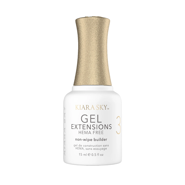 Kiara Sky Gel Extension Hema-Free Non-Wipe Builder Step #3