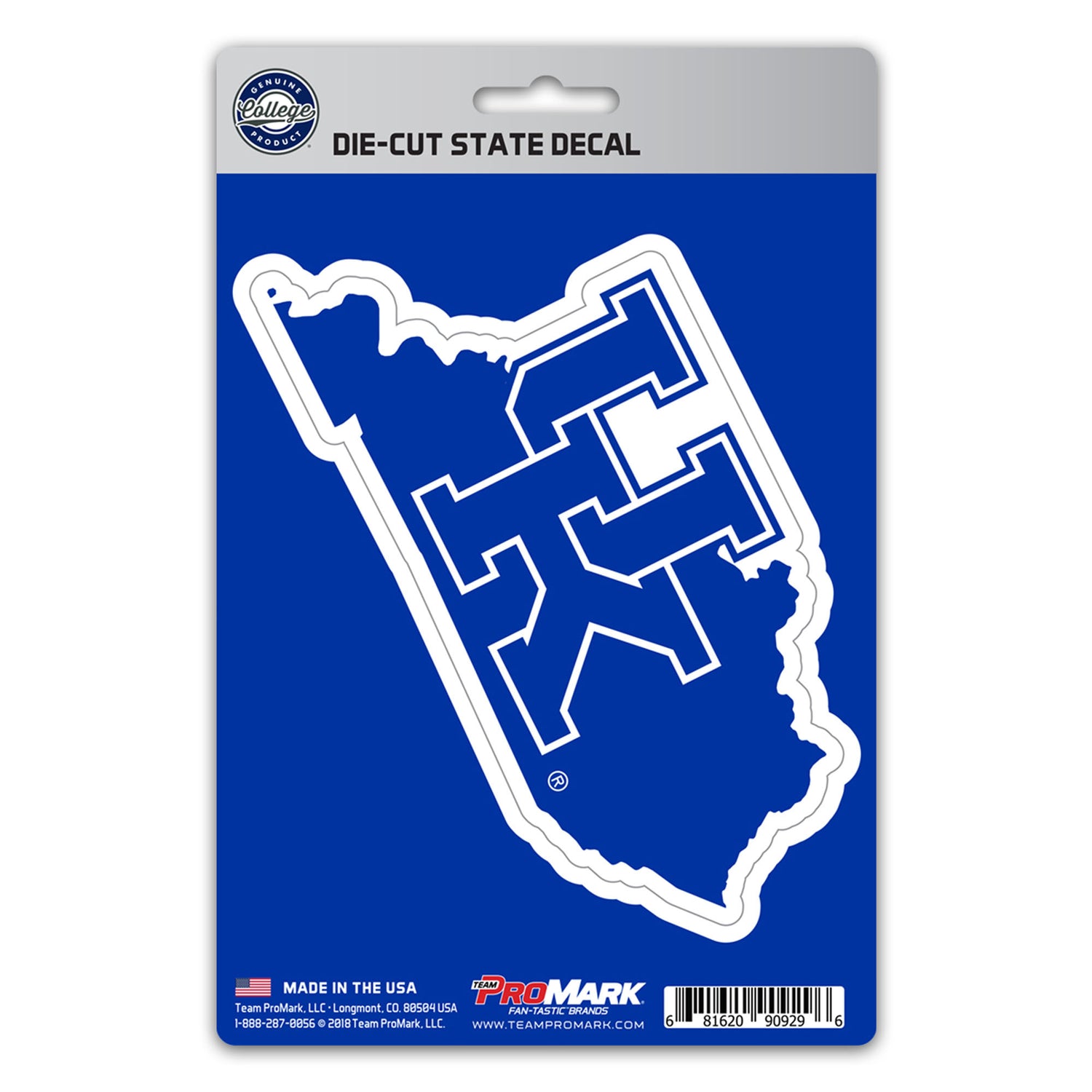 Fanmats Kentucky Wildcats Stae Shape Decal Fanmats