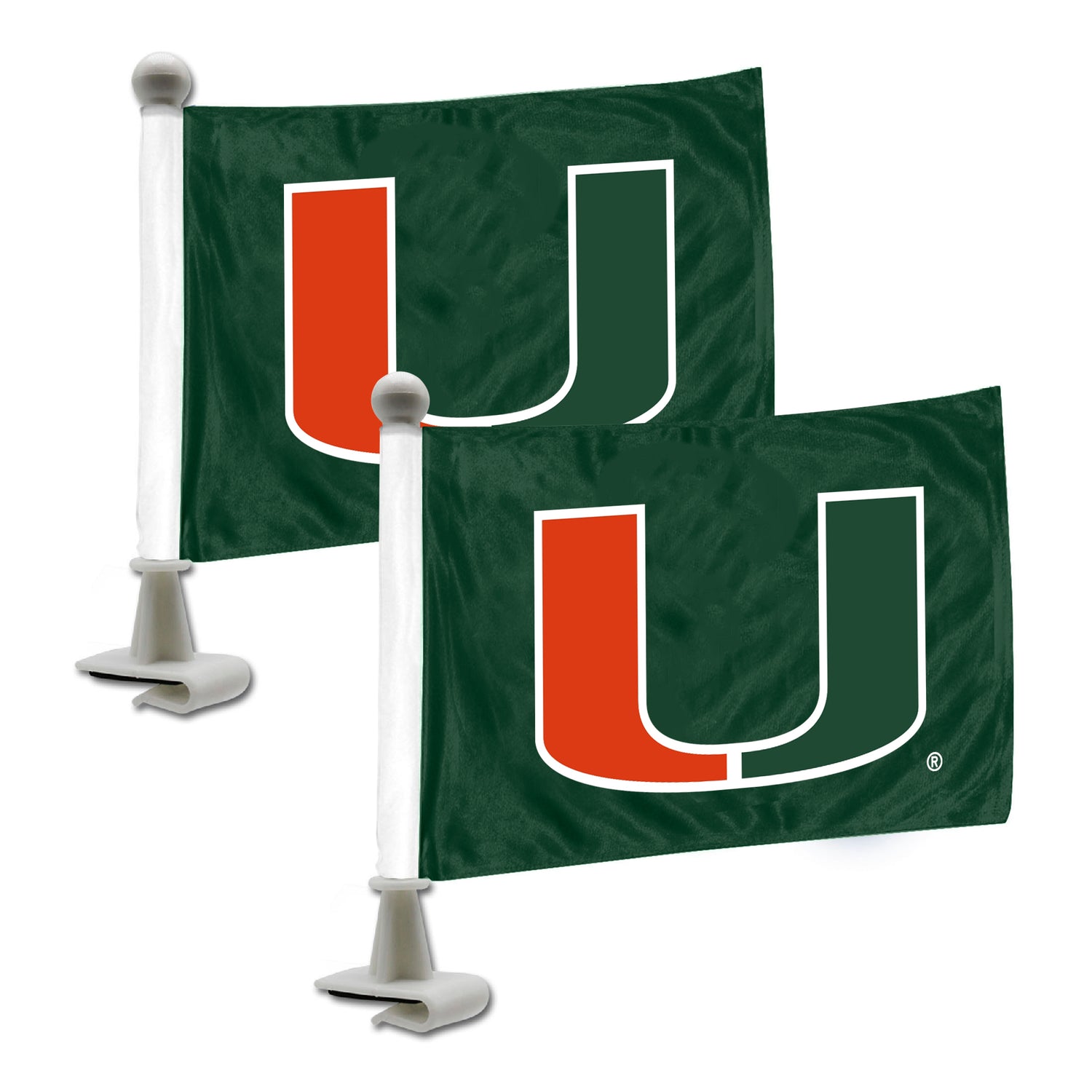 Fanmats Miami Hurricanes Ambassador Flags Fanmats