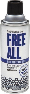 Free All Deep Penetrating Oil Aerosol Spray - 11 oz. without Precision Straw