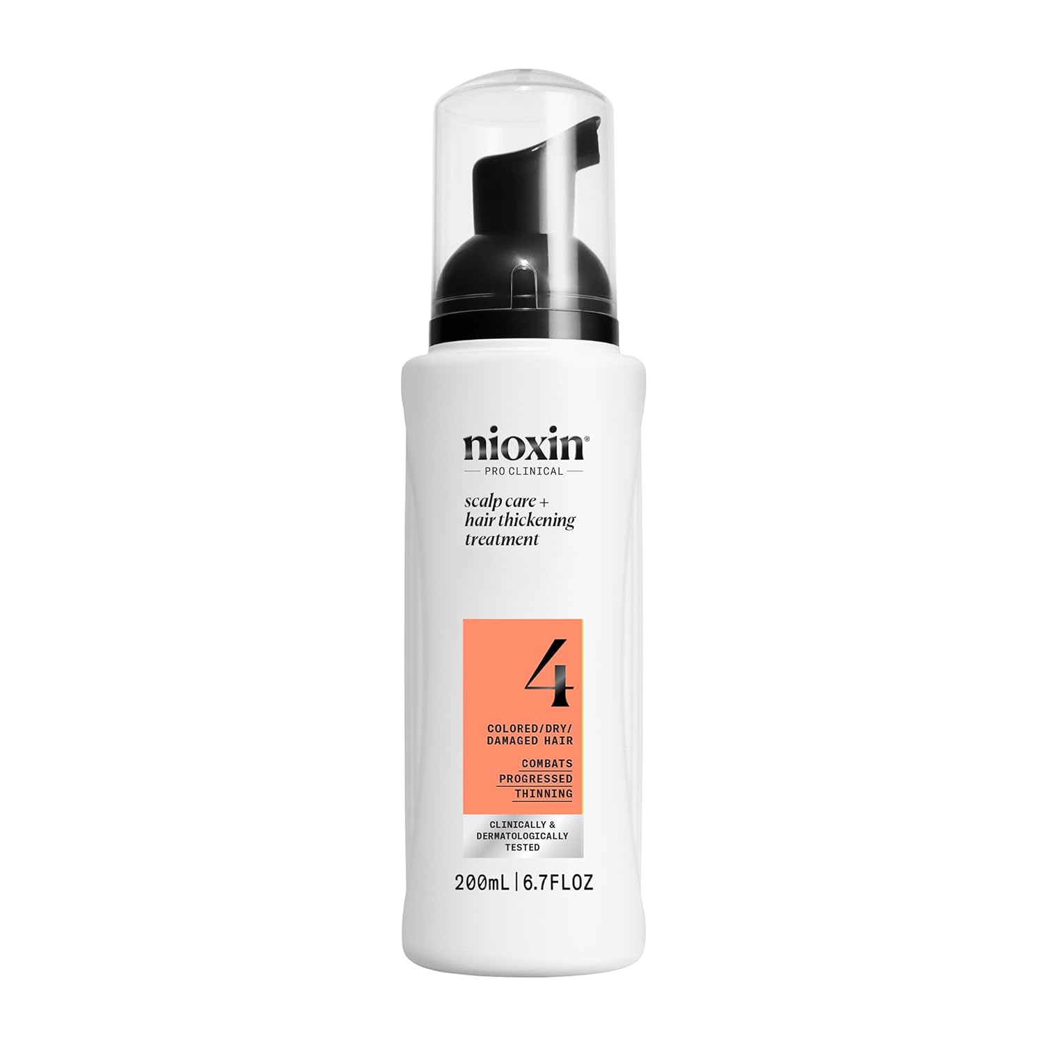 Sistema de tratamiento sin enjuague para el cuero cabelludo y el cabello Nioxin 4