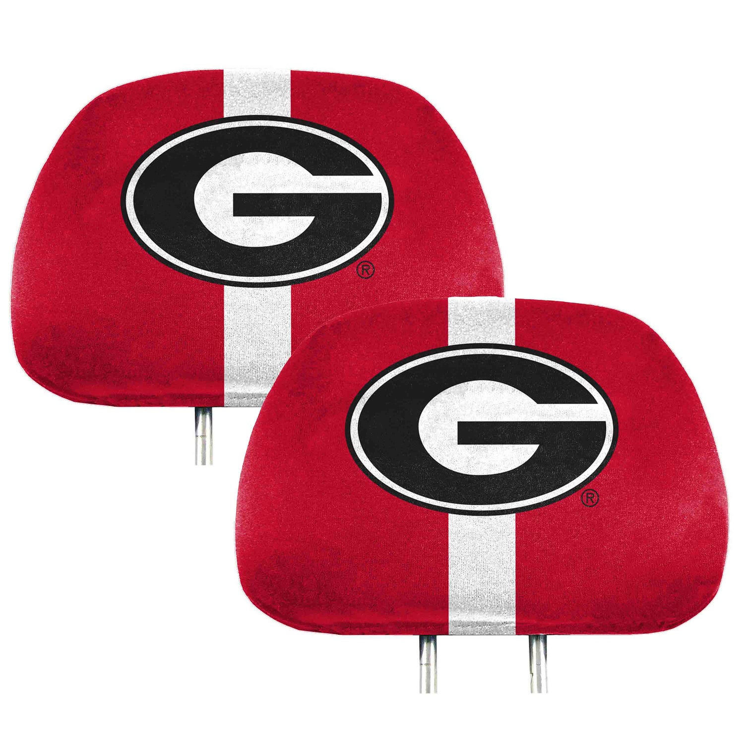 Fanmats Georgia Bulldogs Printed Headrest Cover Fanmats