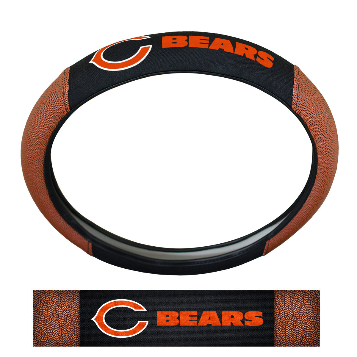 Fanmats Chicago Bears Sports Grip Steering Wheel Cover Fanmats