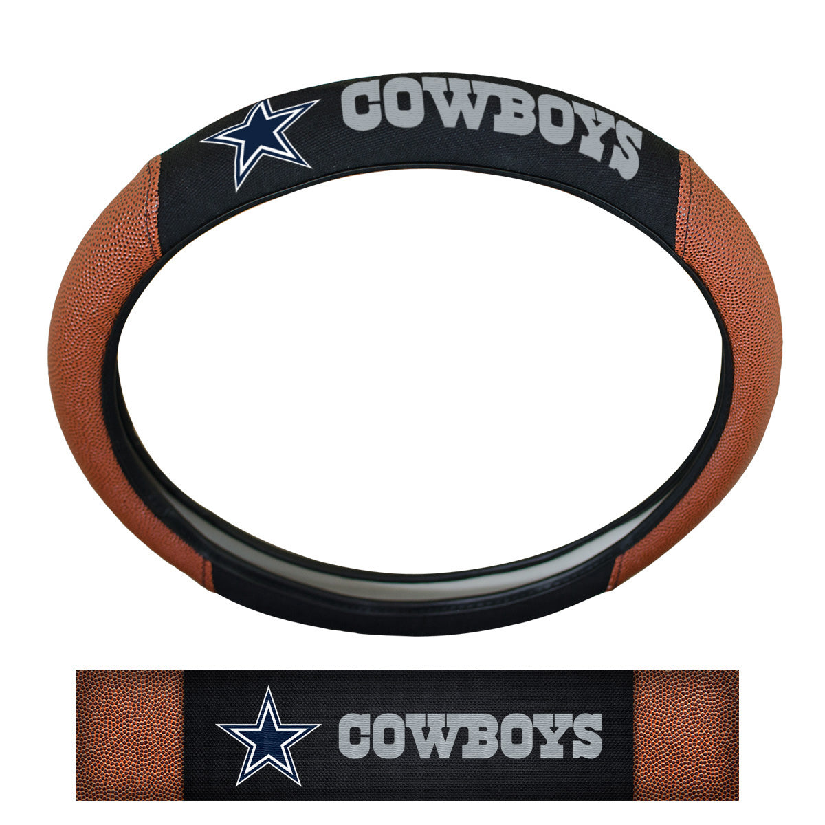 Fanmats Dallas Cowboys Sports Grip Steering Wheel Cover