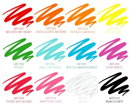 Kiara Sky Glow Gel Art Collection