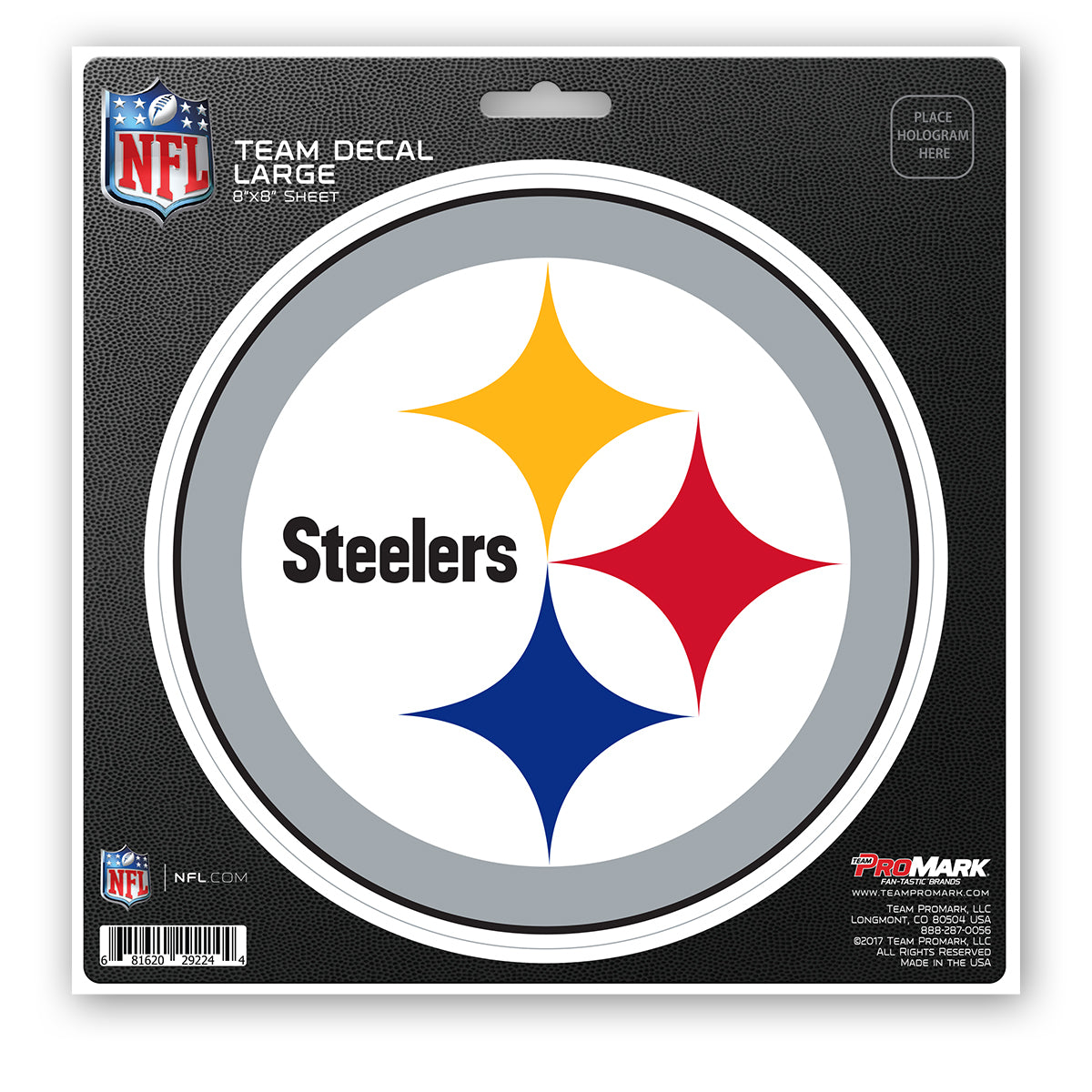 Fanmats Pittsburgh Steelers Large Decal