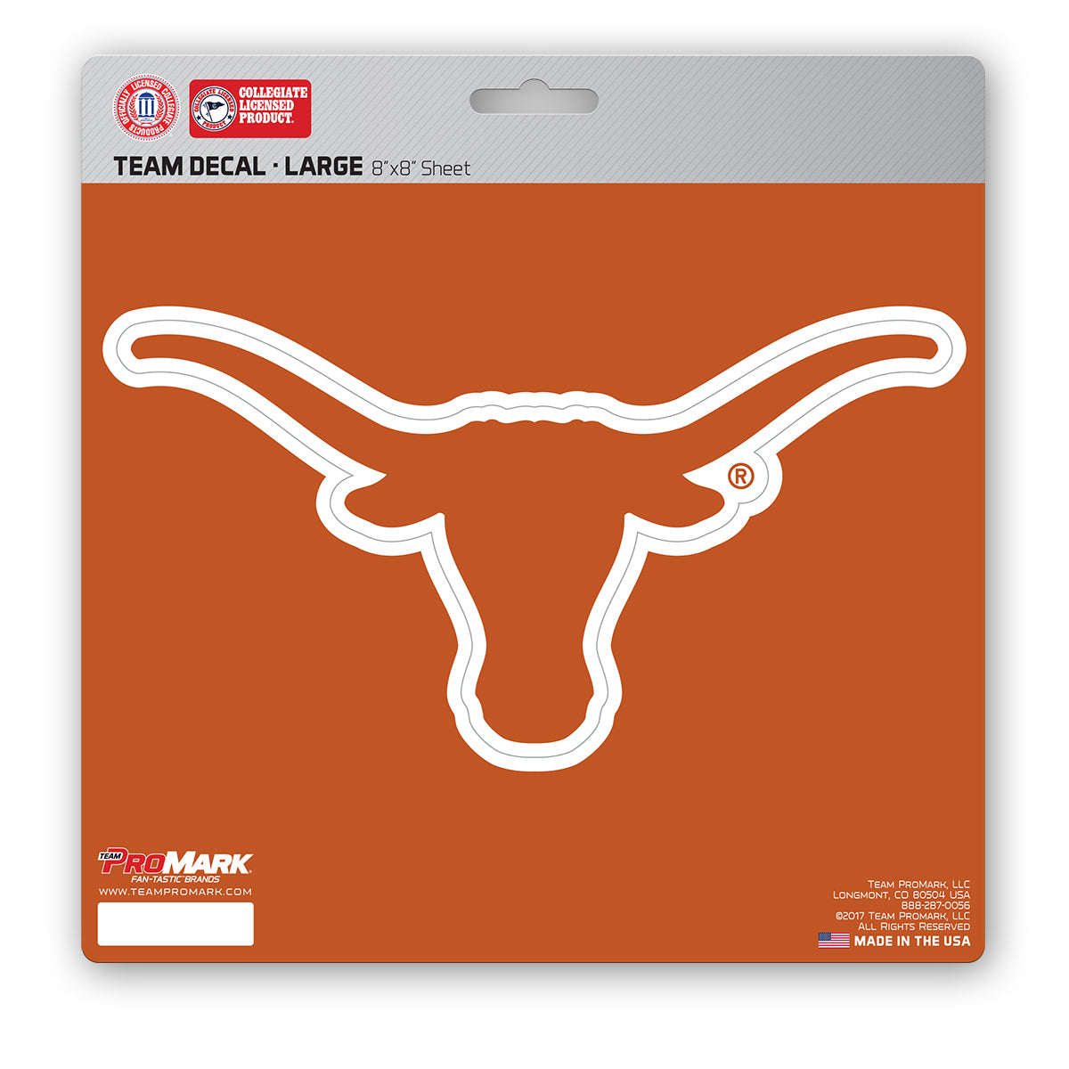 Fanmats Texas Longhorns Large Decal