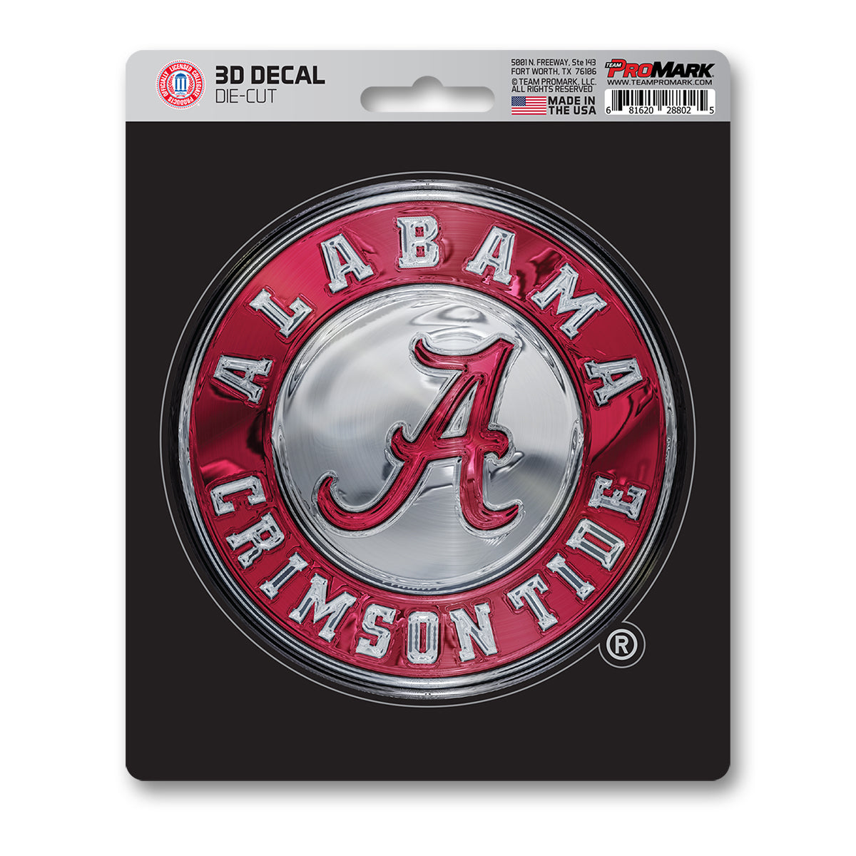 Fanmats Alabama Crimson Tide 3D Decal