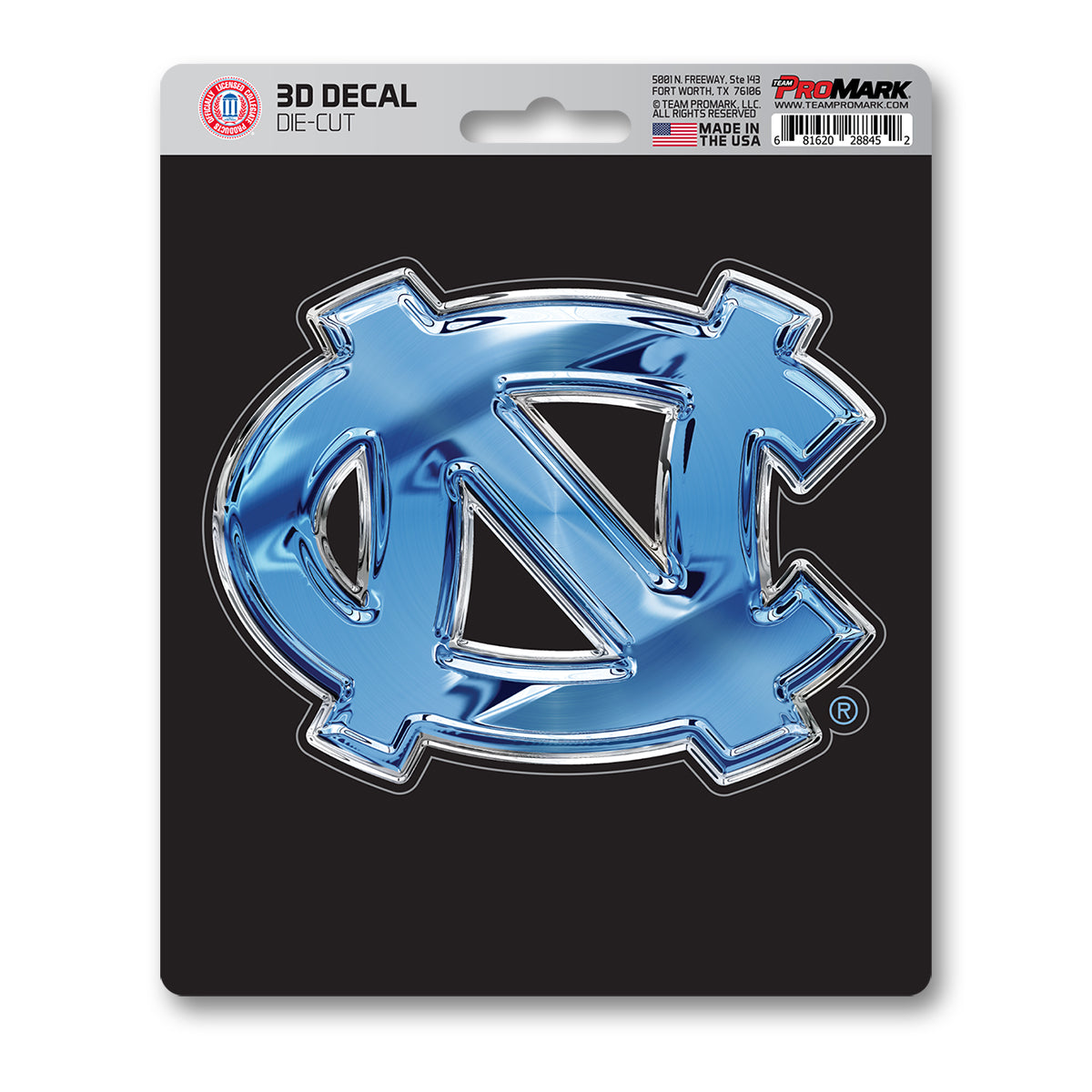 Fanmats North Carolina Tar Heels 3D Decal Fanmats