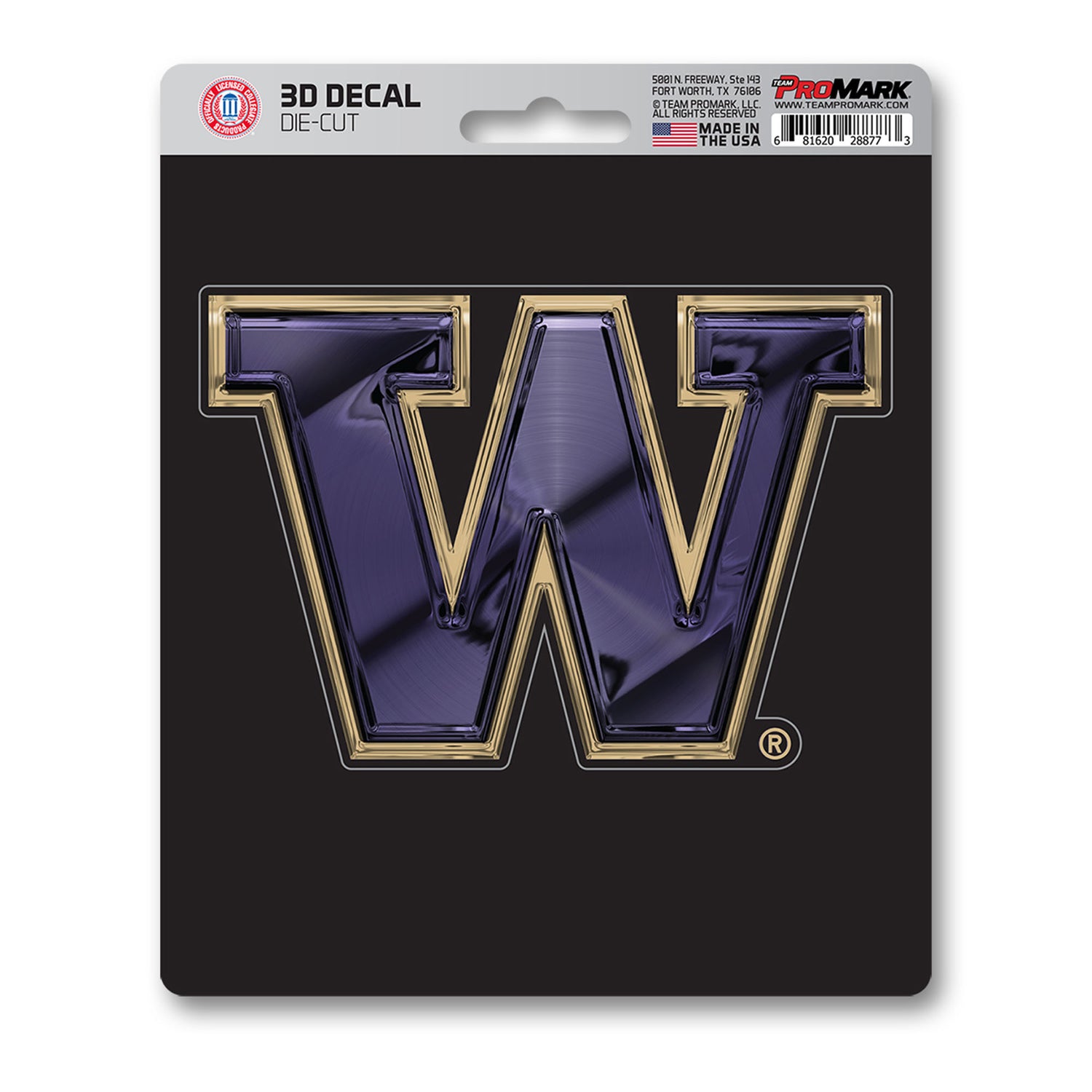 Fanmats Washington Huskies 3D Decal