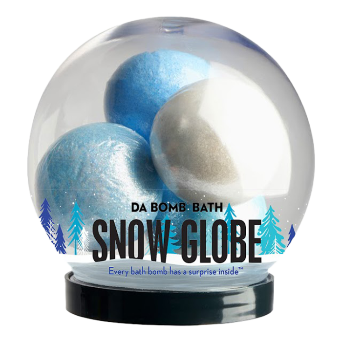 Da Bomb Snow Globe 4 piece Mini Bath Bombs