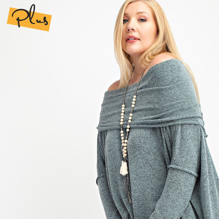 Easel Cowl Neck Pullover Sweater