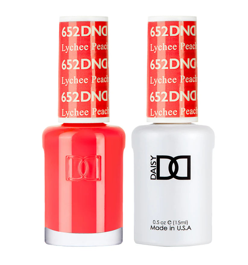 DND Duo Lychee Peachy #652 0.5 oz. DND