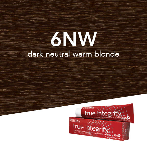 Scruples True Integrity Opalescent Creme Colour - 6NW/Dark Neutral Warm Blonde 2.05 oz.