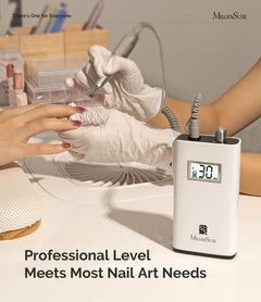 MelodySusie Nail Drill Full Set - Student Manicure Kit #1 - PinkPro Beauty Supply