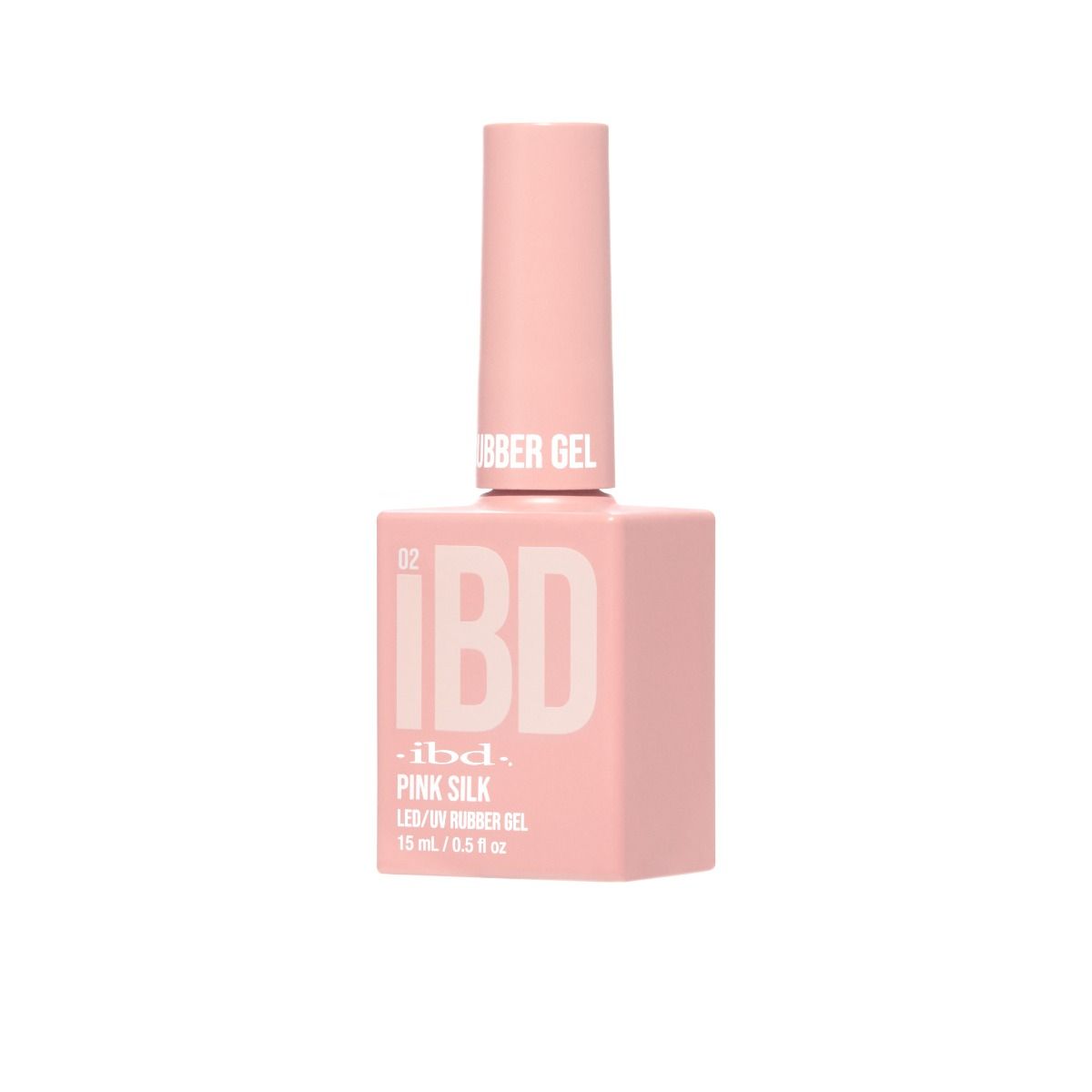 IBD Rubber Gel - Pink Silk 0.5 oz.