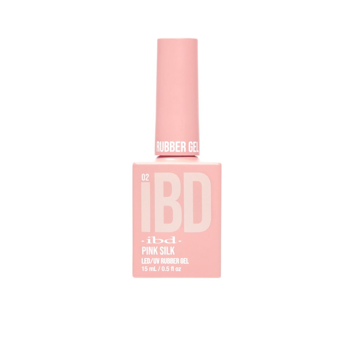 IBD Rubber Gel - Pink Silk 0.5 oz.