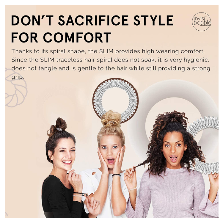 Invisibobble Slim- Chrome Sweet Chrome