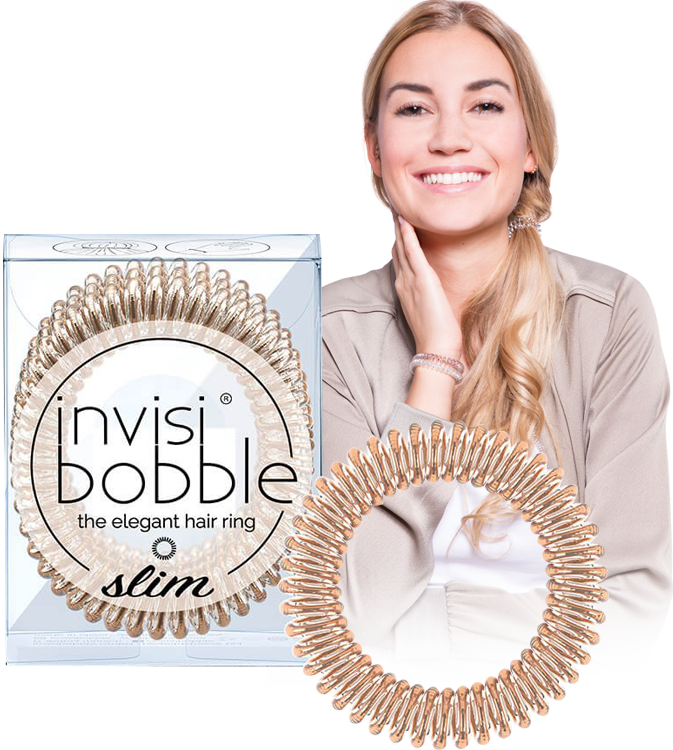 Invisibobble Slim-Bronze Me Pretty