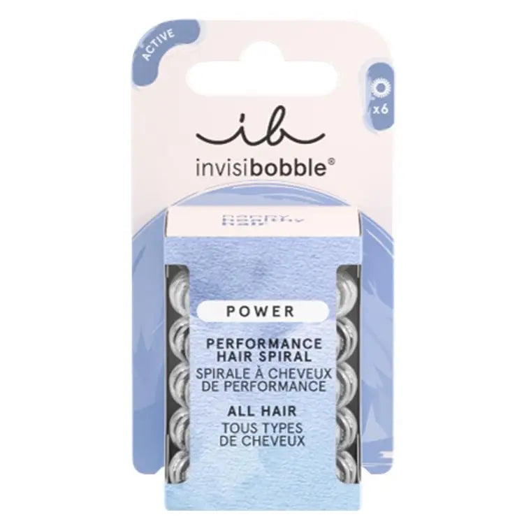 Invisibobble Power Crystal Clear 6pc Invisibobble