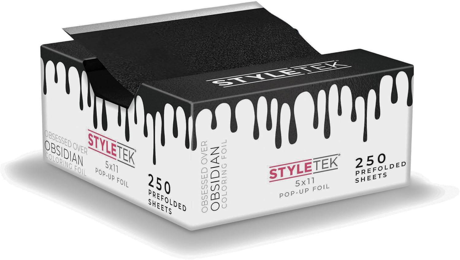 Styletek Obsidian Pop Up Foil 250 Count