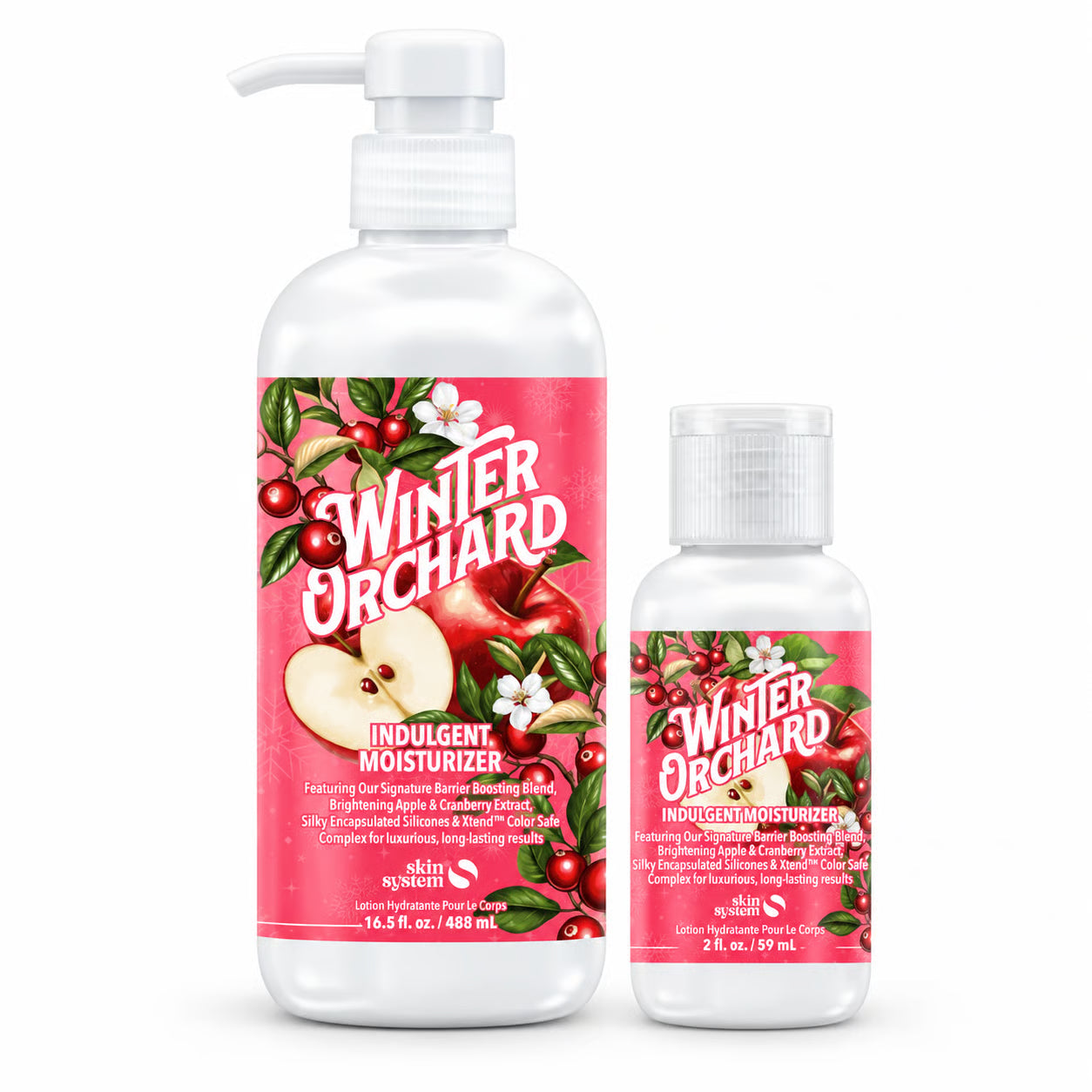 Skin System Winter Orchard Indulgent Moisturizer Duo