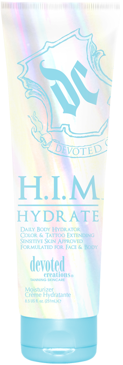 DC HIM HYDRATE MOISTURIZER 8.5 OZ Devoted Creations