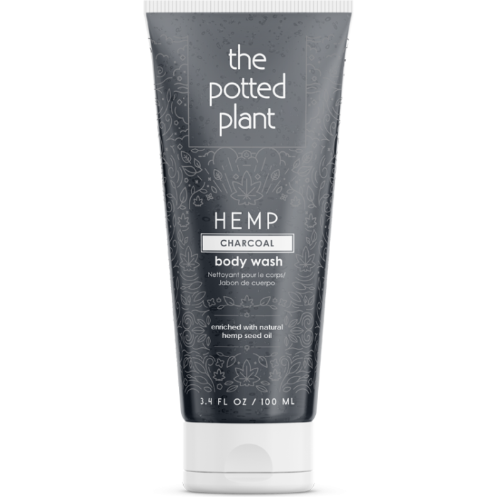 The Potted Plant Charcoal Body Wash - 3.4 oz.