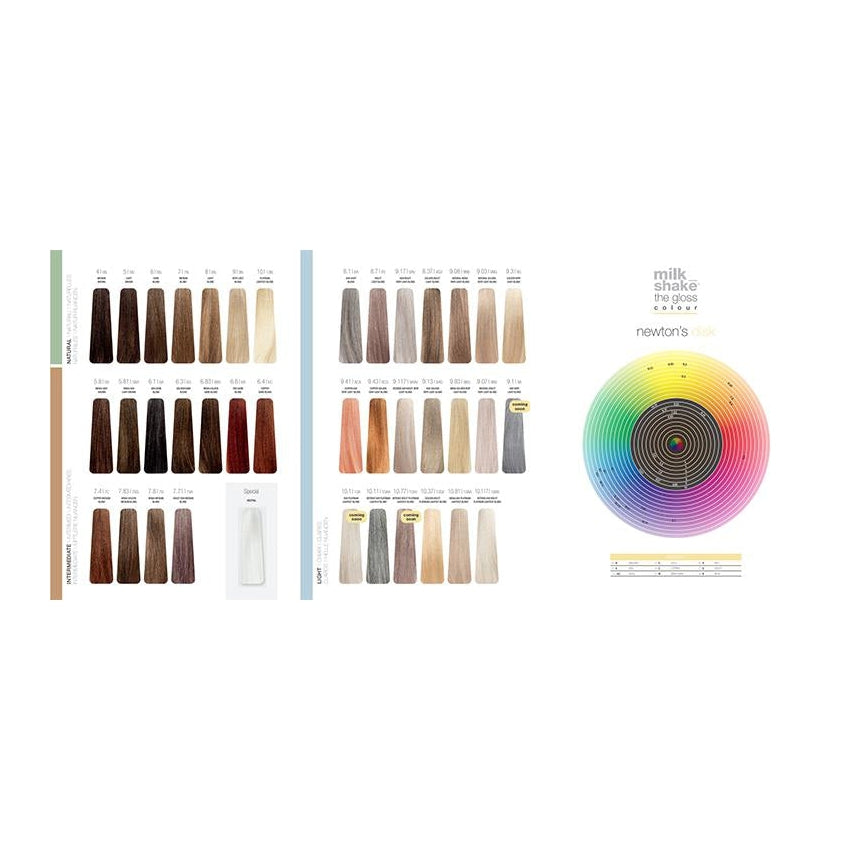 Milk_Shake The Gloss Color Swatch Chart