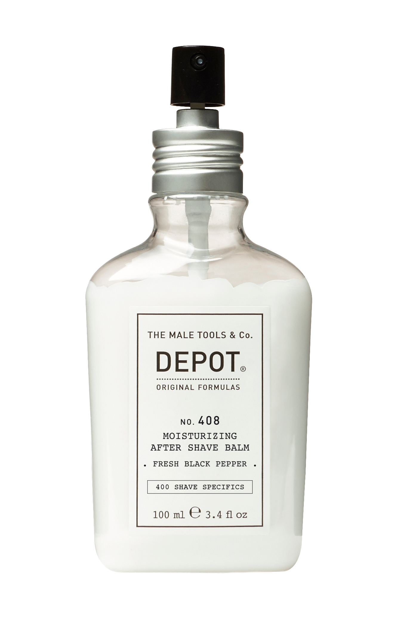 DEPOT No. 408 Moisturizing After Shave Balm Black Pepper 3.4 oz.