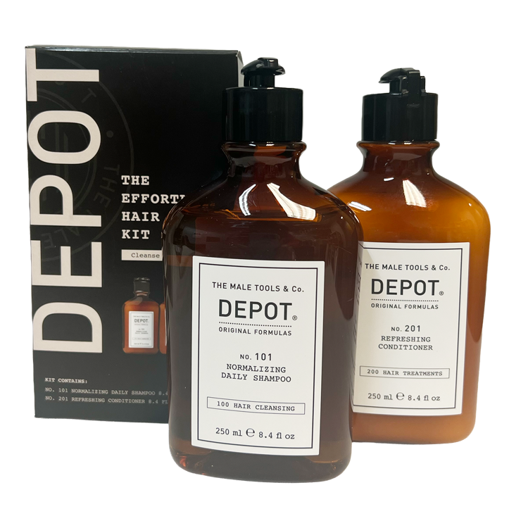 DEPOT Effortless Hair Wash Kit
