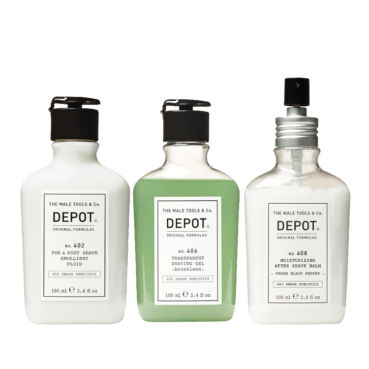 DEPOT Effortless Shave Kit