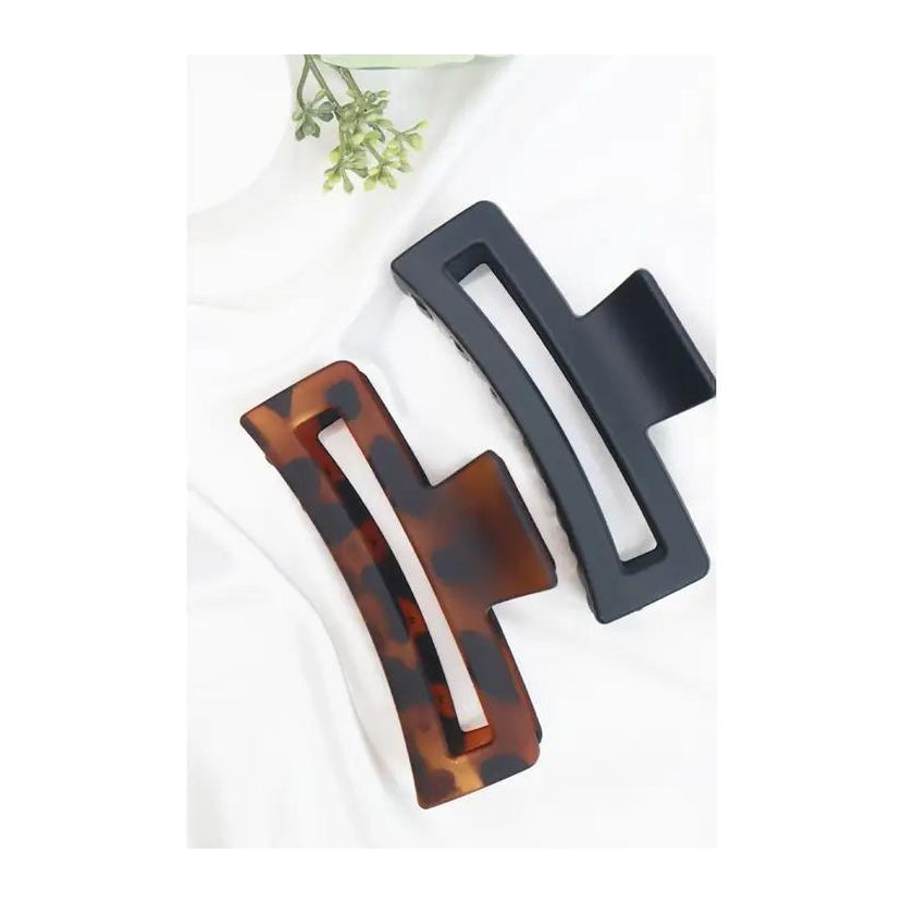 Claw Clip Jumbo Cutout Assorted