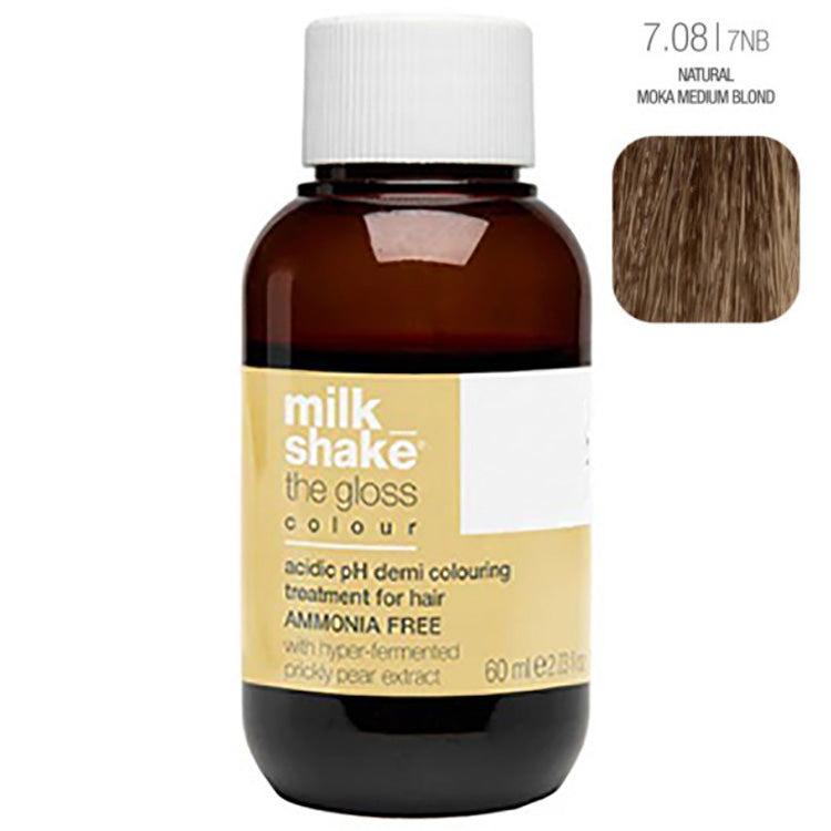 Milk_Shake The Gloss Demi Permanent Color -#7.08/7NB - PinkPro Beauty Supply