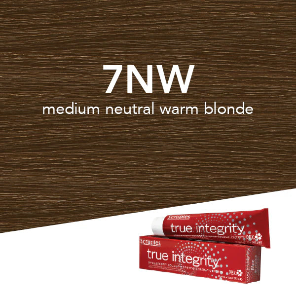 Scruples True Integrity Opalescent Creme Colour - 7NW/Medium Neutral Warm Blonde 2.05 oz.