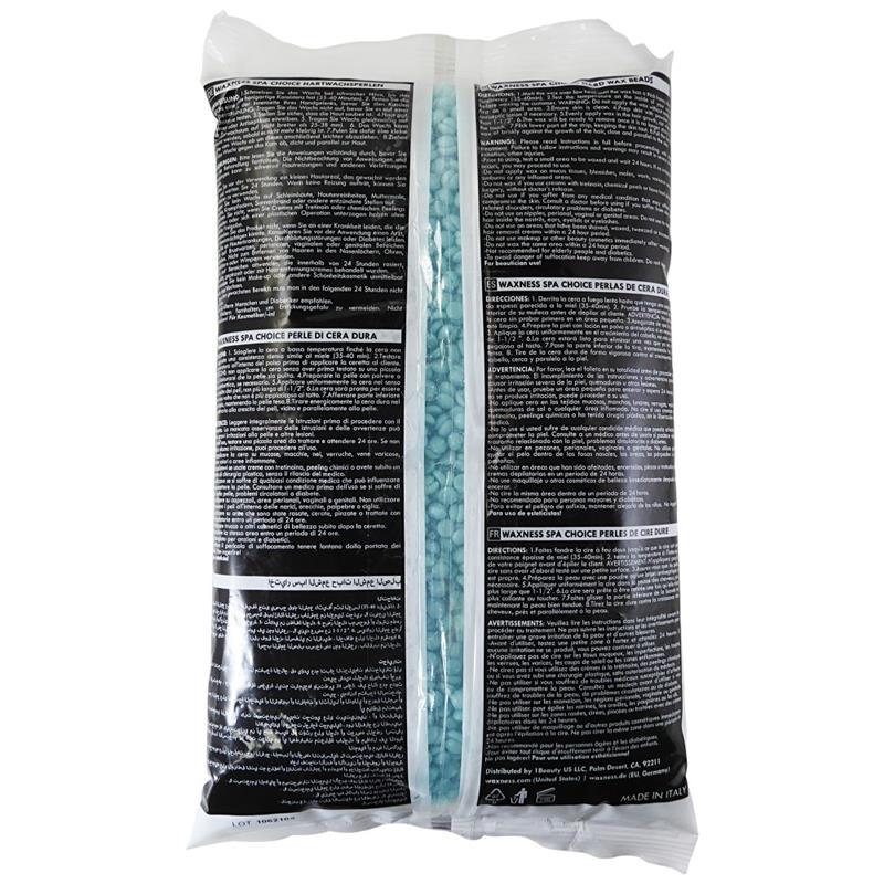 Waxness Spa Choice Aloe Vera Hard Wax Beads 35.27 oz (2.2lbs)
