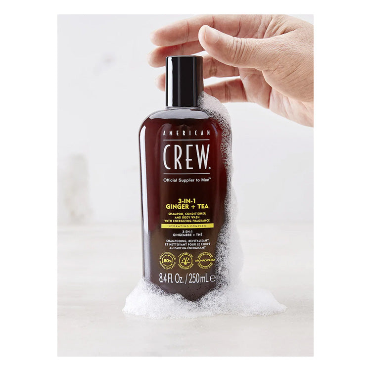 American Crew 3-In-1 Ginger+Tea 8.4 oz.