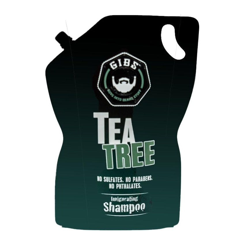 Gibs Tea Tree Shampoo Backbar Bag