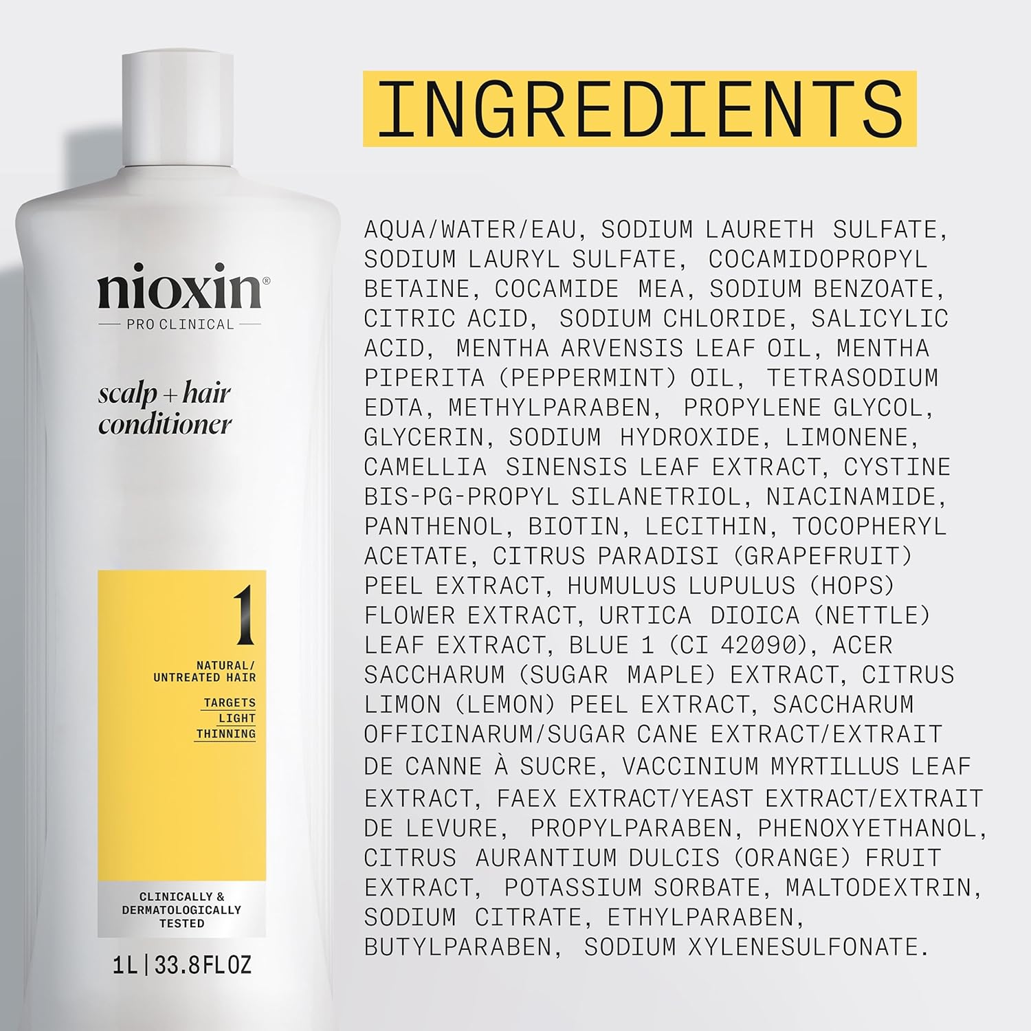 Nioxin Scalp Therapy Conditioner System 1 - 33.8 oz.